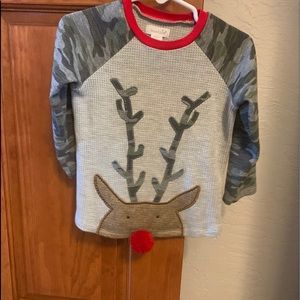 boys 2t-3t Mud Pie Christmas shirt